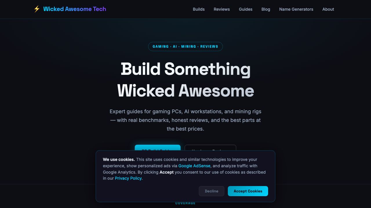 WickedAwesome.tech screenshot